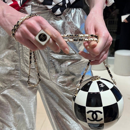Chanel Square Ring Adjustable Opening