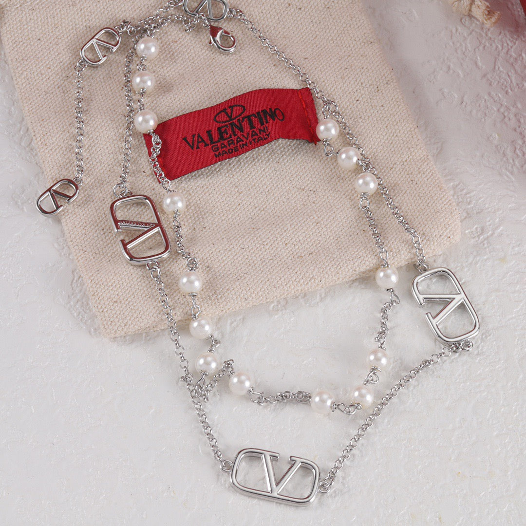 Valentino Pearl Necklace