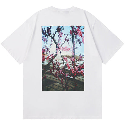 Fear Of God Essentials Floral Print Photo T-Shirts