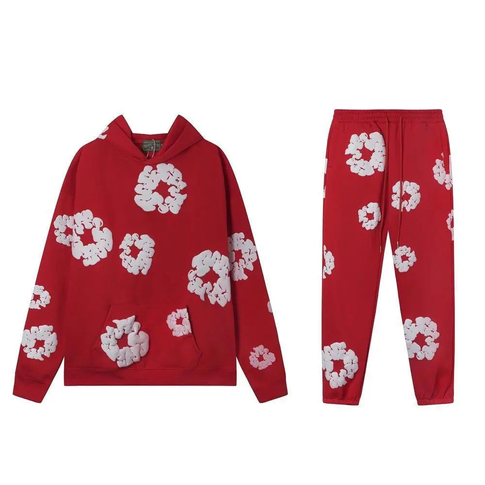Denim Tears Men and Women Hoodie Set